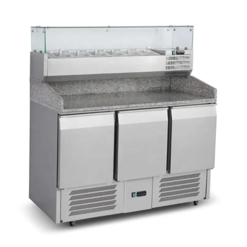 Pizza Workbench Factory - Custom Multifunctional Display Refrigerator Counter