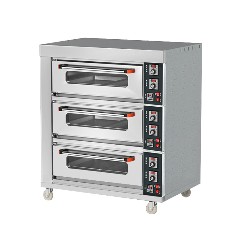 Bakery Oven Factory - Custom Industrial 3 Deck Electric Durable Oven