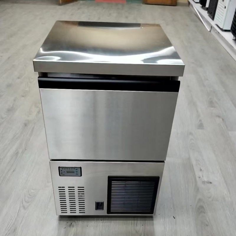 Ice Making Machine Factory - Custom Stainless Steel Split Crystal Cube