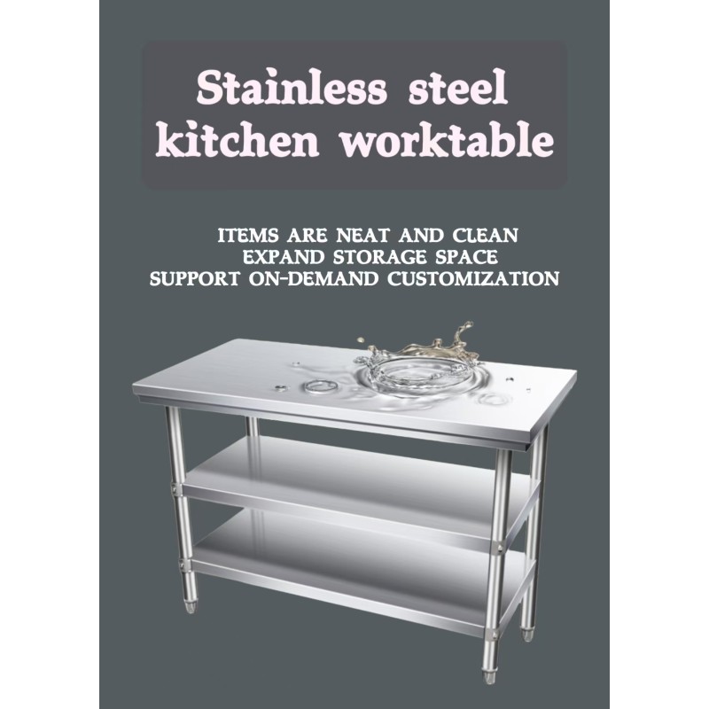 Work Table Factory - Custom Commercial Food Prep Stainless Steel Table