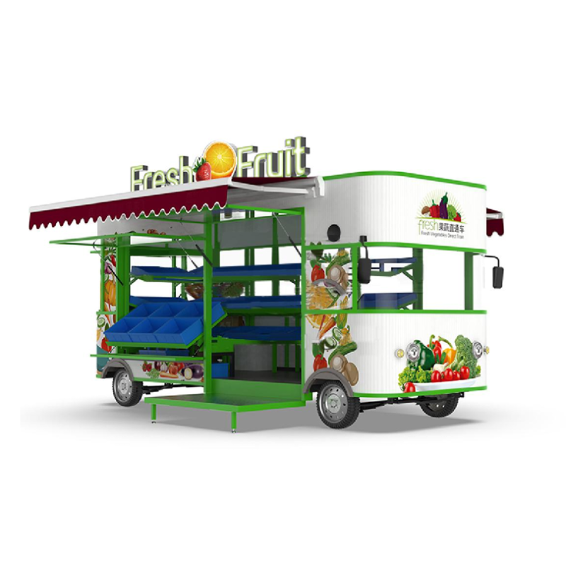 Food Truck Factory - Custom USA Standard Snack Machine Black Trailer