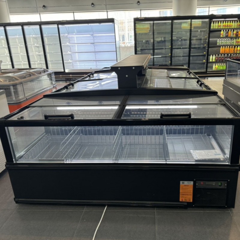 Display Cabinet Factory - Custom Commercial Refrigerated Island Food Preservation