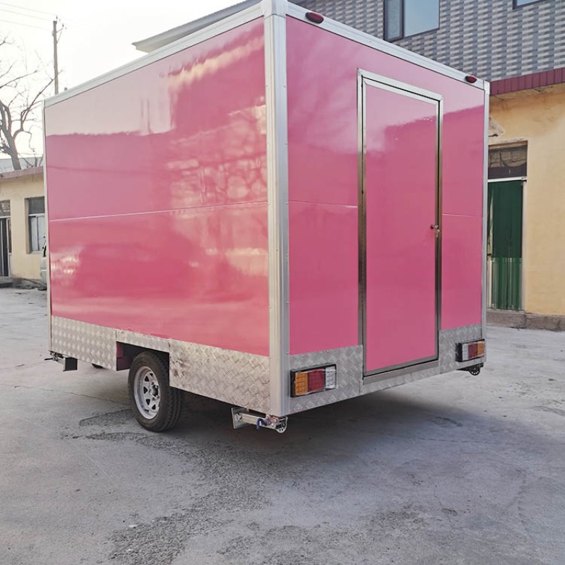 Mobile Kitchen Manufacturer - Stainless Steel Square Trailer