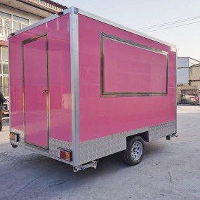Mobile Kitchen Manufacturer - Stainless Steel Square Trailer