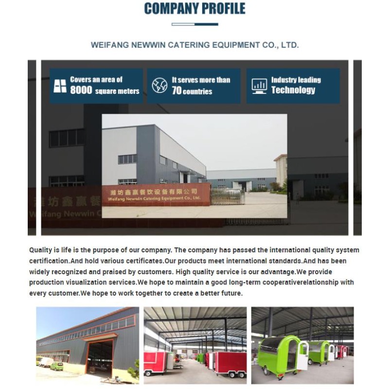 Mobile Food Truck Supplier - Ice Cream Delivery Cart