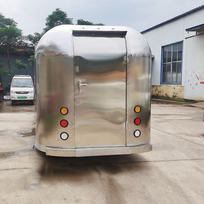 Food Trailer Factory - Stainless Steel Trike Trailer
