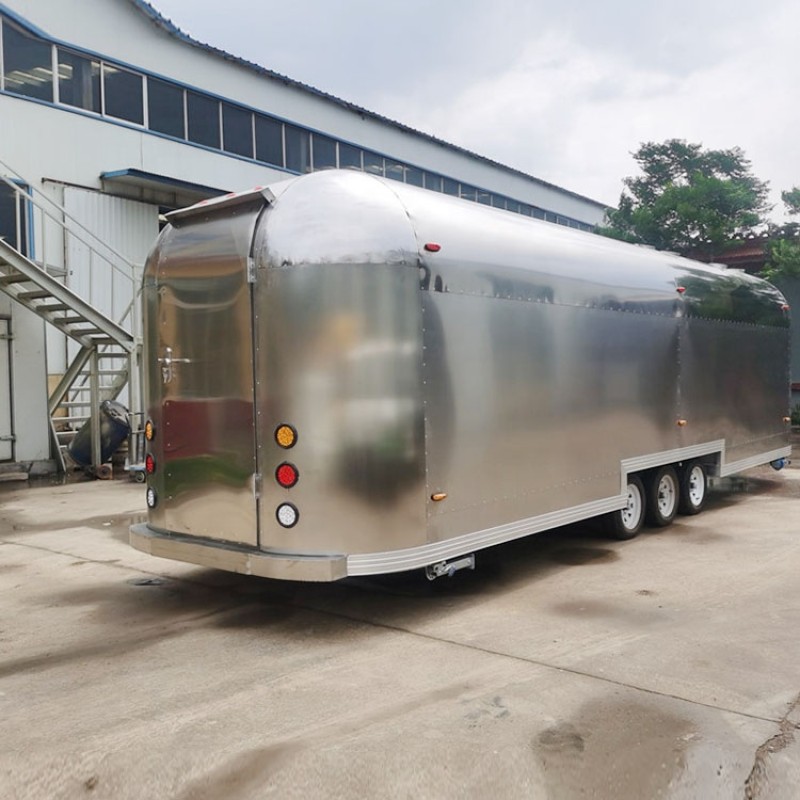 Food Trailer Factory - Stainless Steel Trike Trailer