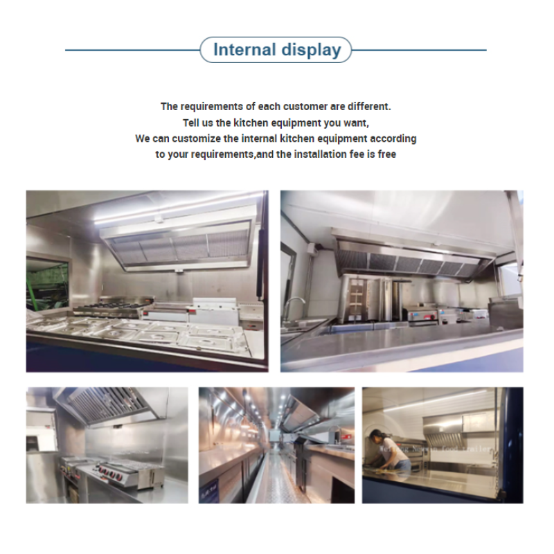 Mobile Kitchen Factory - Burger Vending Machine Trailer