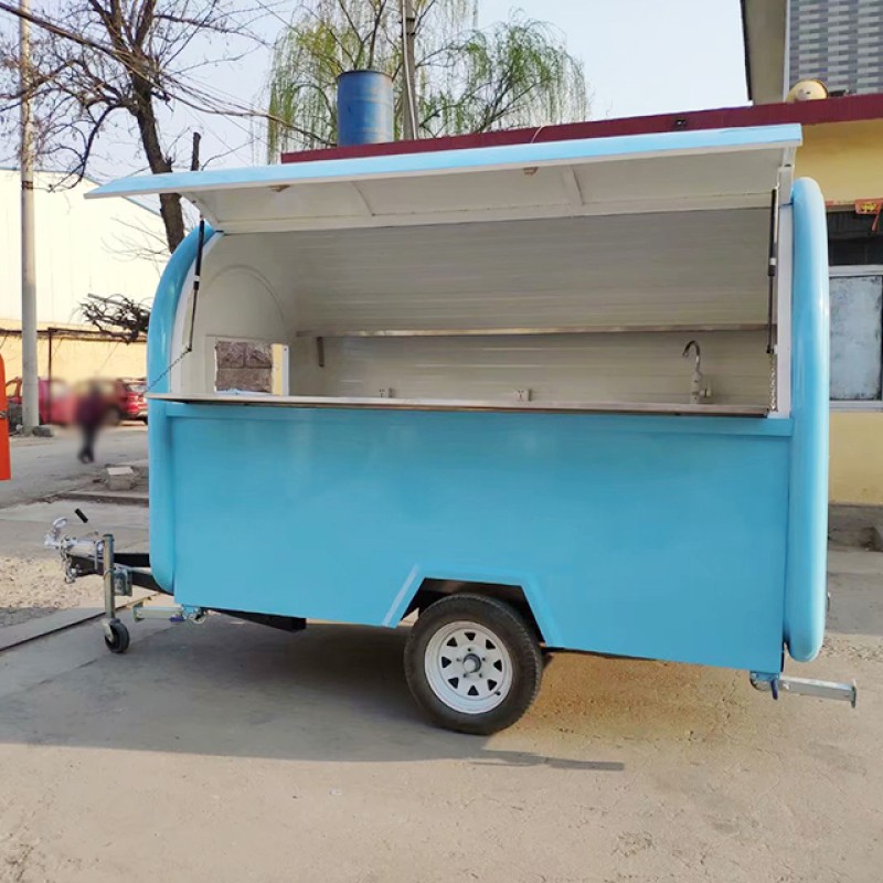Food Van Manufacturer - BBQ Burger Pizza Truck