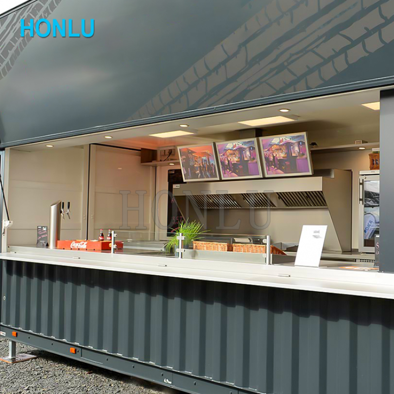 Food Truck Factory - 20ft 40ft Container BBQ Restaurant Mobile Kitchen
