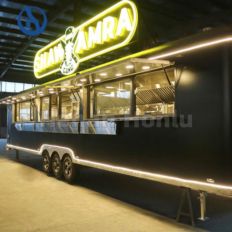 Mobile Food Truck Manufacturer - 36ft Custom Oversize Food Truck