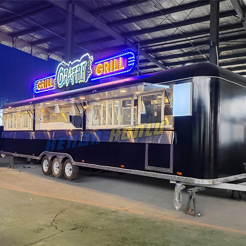 Food Trailer Factory - Fully Equipped Bar Party Coffee BBQ Truck