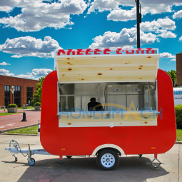 Food Trailer Manufacturer - Vintage Coffee Ice Cream Hotdog Trailer