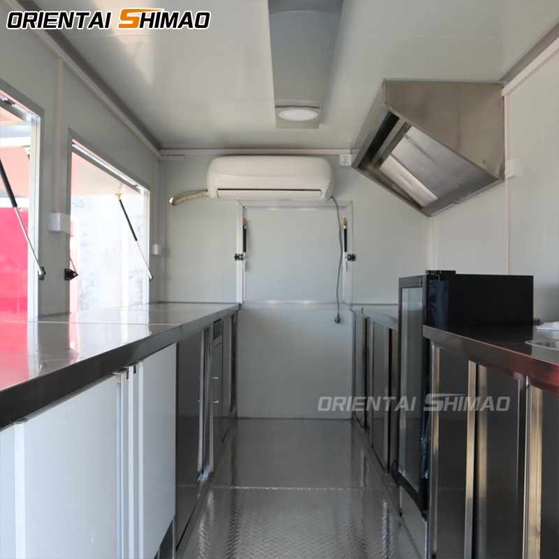 Food Trailer Factory - Custom Mobile Fast Food Snack Cart Coffee Truck