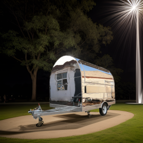 Food Cart Factory - Custom Hand-Pushed Outdoor Fried Food Stainless