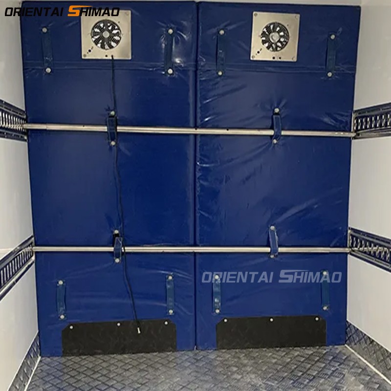 Refrigerated Truck Factory - Custom Outdoor Portable Chiller Freezer Trailer