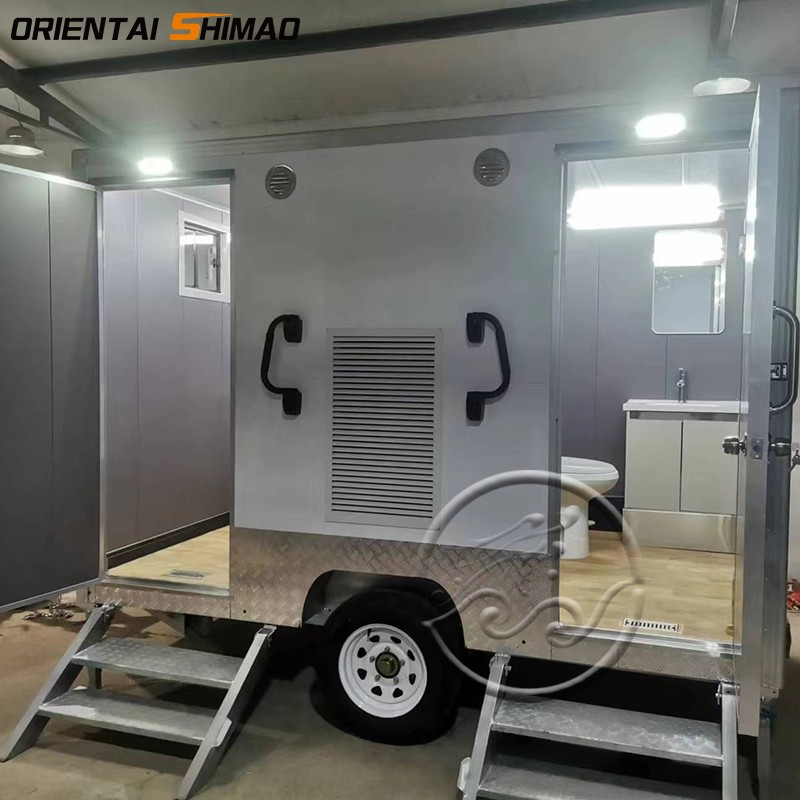Mobile Bathroom Factory - Custom Temporary Portable Flush Toilet Trailer