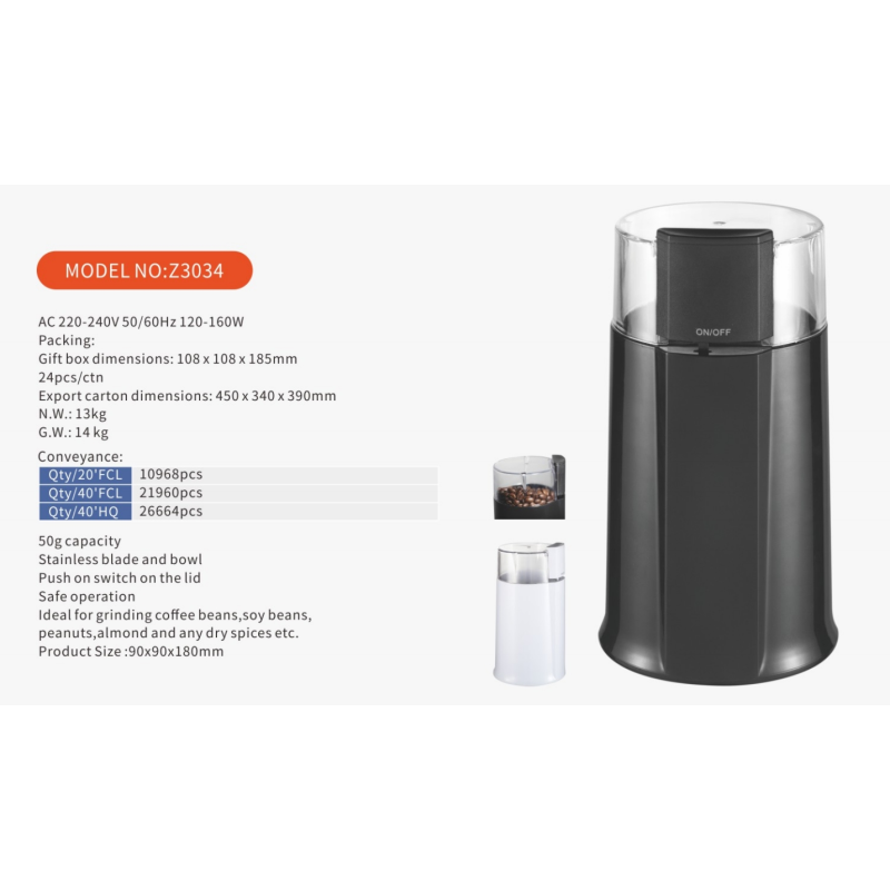 220v Commercial Portable Coffee Bean Grinder Best Prices