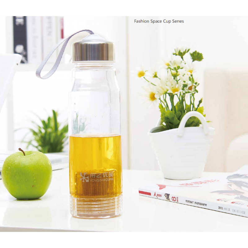 Natural Hexagonal Energy Crystal Column Tea Cup Logo Crystal Tea Cup Water Bottle Cross-border Factory Wholesale Direct Drinking