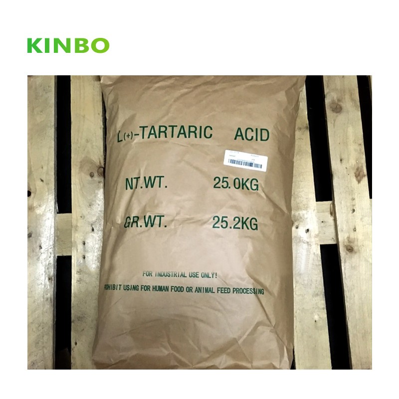 Kinbo  D L Tartaric Acid Wholesale Price 98% Purity Granular Powder D L Tartaric Acid