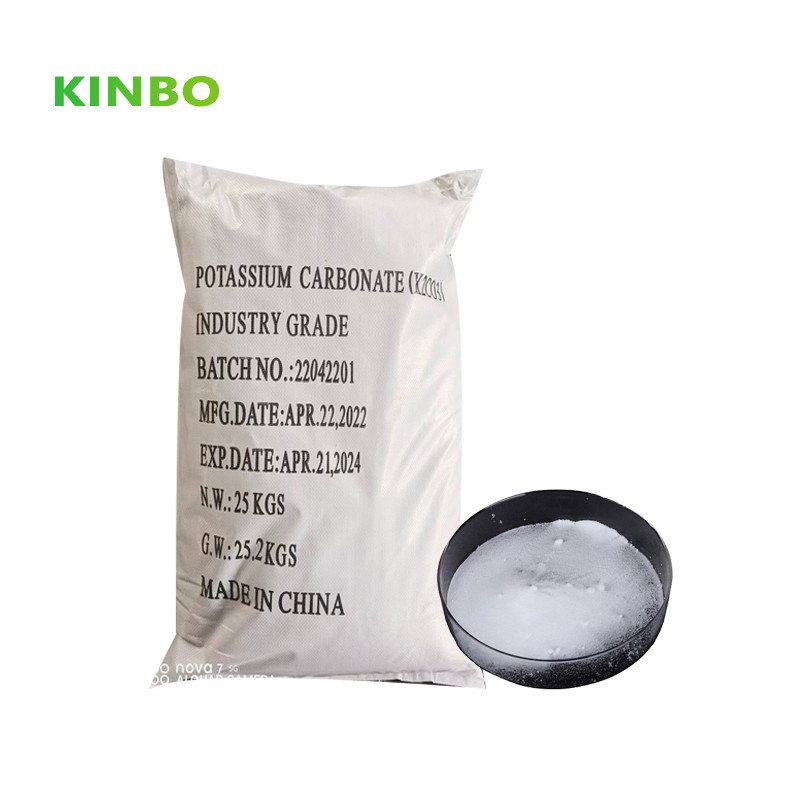 Kinbo Potassium Carbonate 99% High Purity Potassium Carbonate K2co3 Fertilizer Supplier at Direct Price
