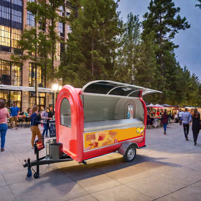 Food Trailer Factory - Factory Price Customized Shape Dessert