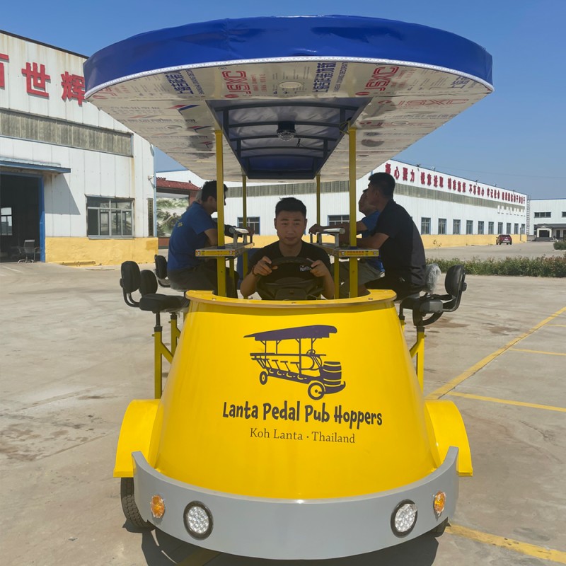 Beer Bike Manufacturer - 10 Seater Disc Brake System