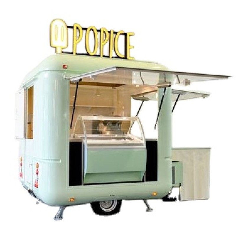Restaurant Trailer Manufacturer - Full Kitchen Hot Dog Coffee Pizza