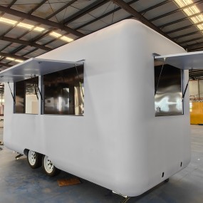 Bbq Food Truck Manufacturer - New Mobile Kitchen Snack Trailer