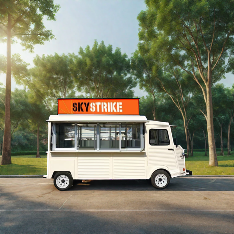 Food Truck Manufacturer - 16ft Fully Equipped Hamburger Trailer