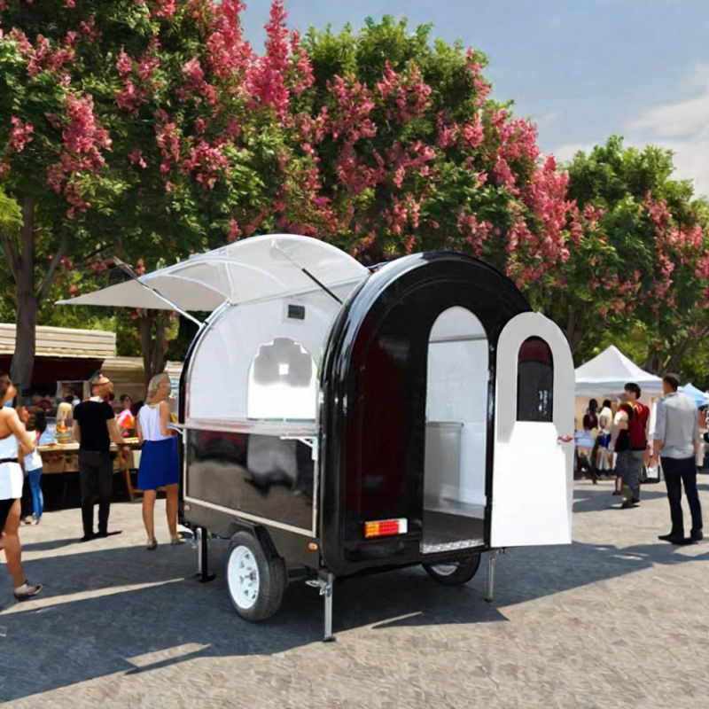 Food Trailer Factory - Factory Price Customized Shape Dessert