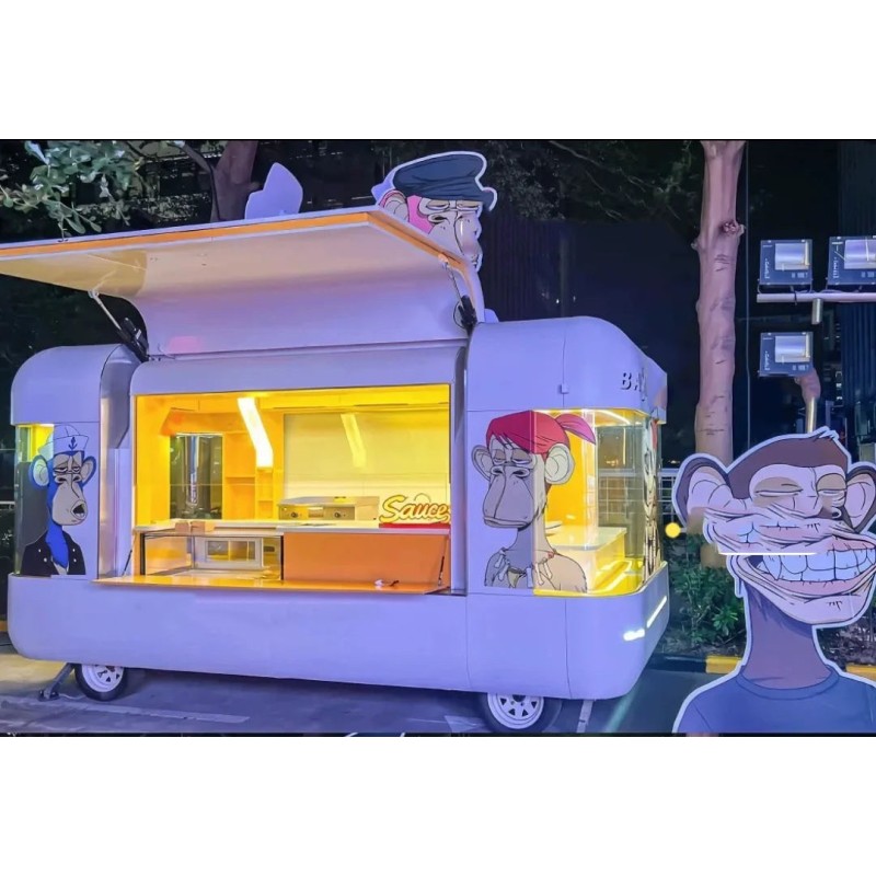 Food Trailer Manufacturer - Multifunctional Outdoor Snack Trailer