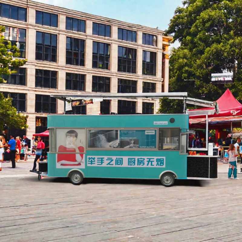 Mobile Kitchen Factory - Customized Full Kitchen Ice Cream