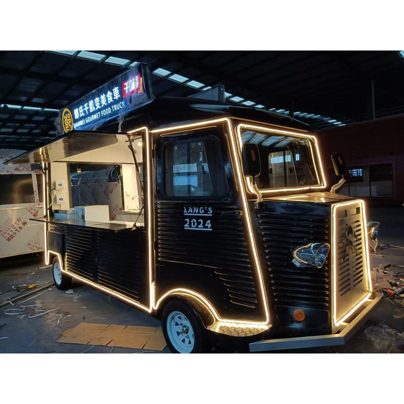 Mobile Kitchen Supplier - Multifunctional Big Wheel Snack Trailer