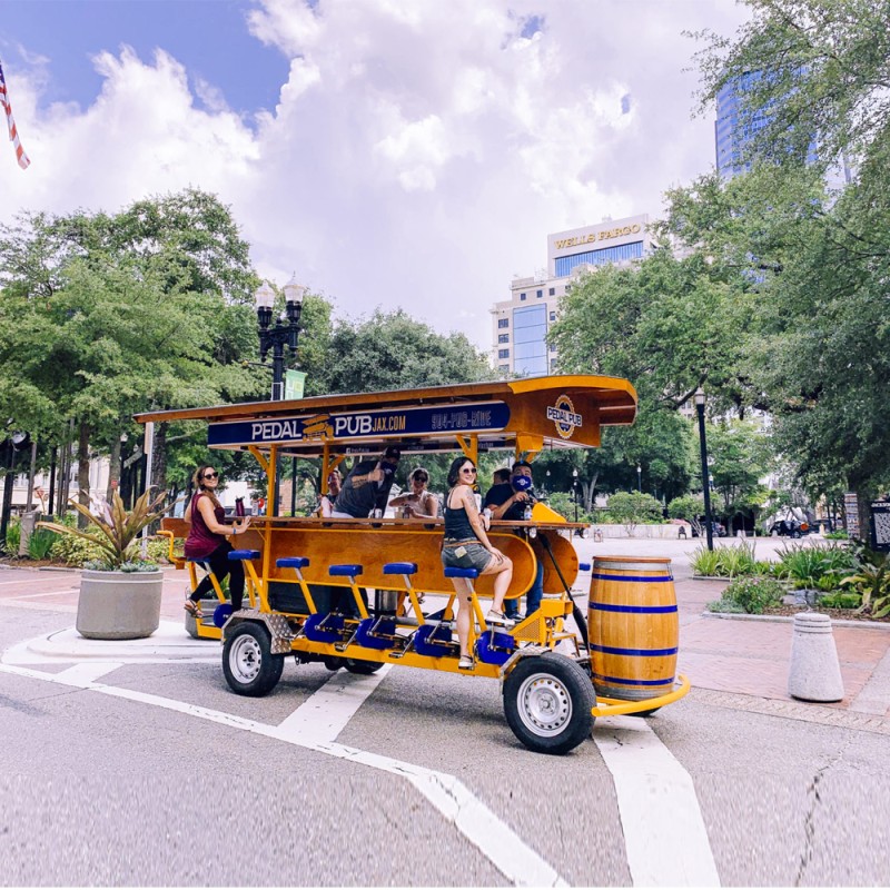 Beer Bike Supplier - 15 Persons Pub Crawl City Tour