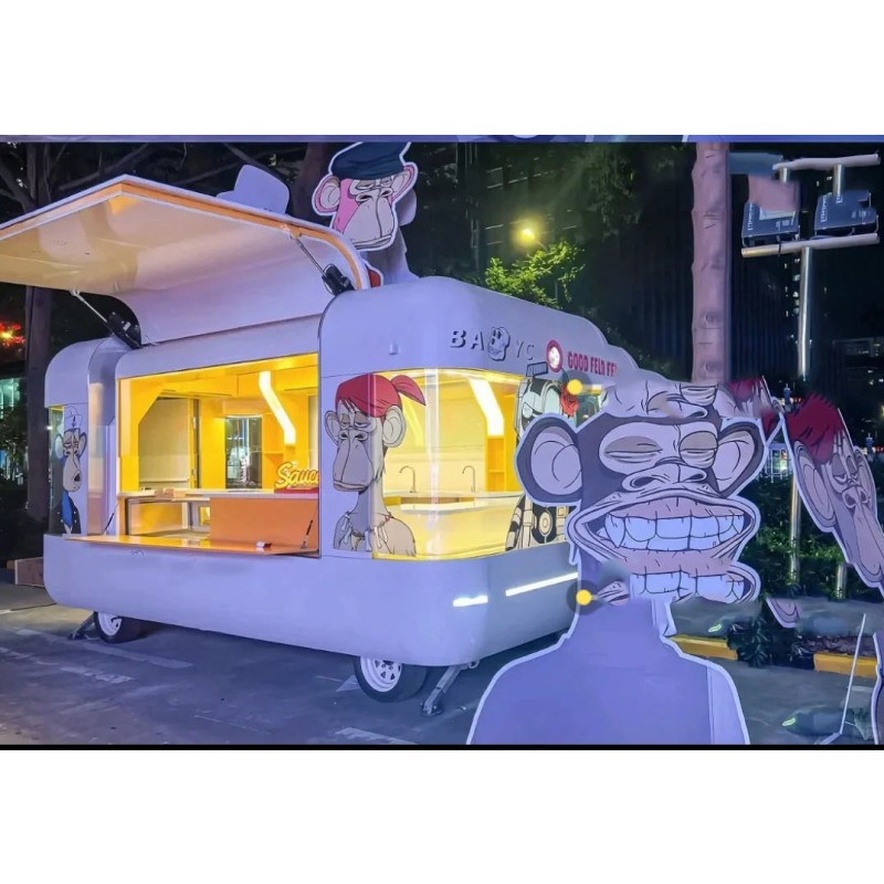 Food Trailer Manufacturer - Multifunctional Outdoor Snack Trailer