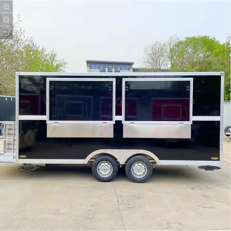 Food Trailer Supplier - Full Kitchen Bbq Container Mobile Bar