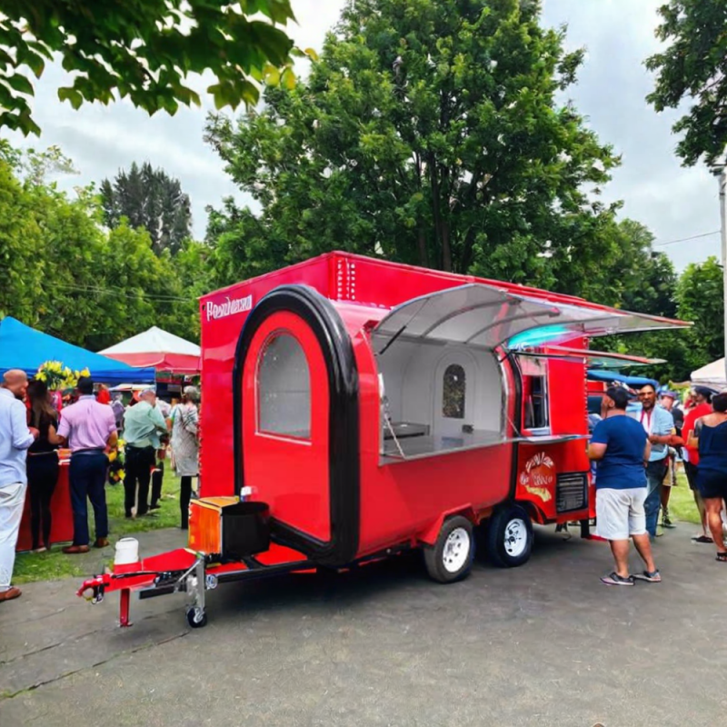 Food Trailer Factory - Factory Price Customized Shape Dessert