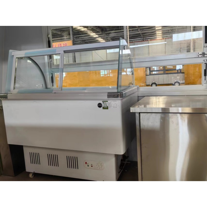 Mobile Kiosk Factory - New Hamburger Deep Fryer Bbq Vending