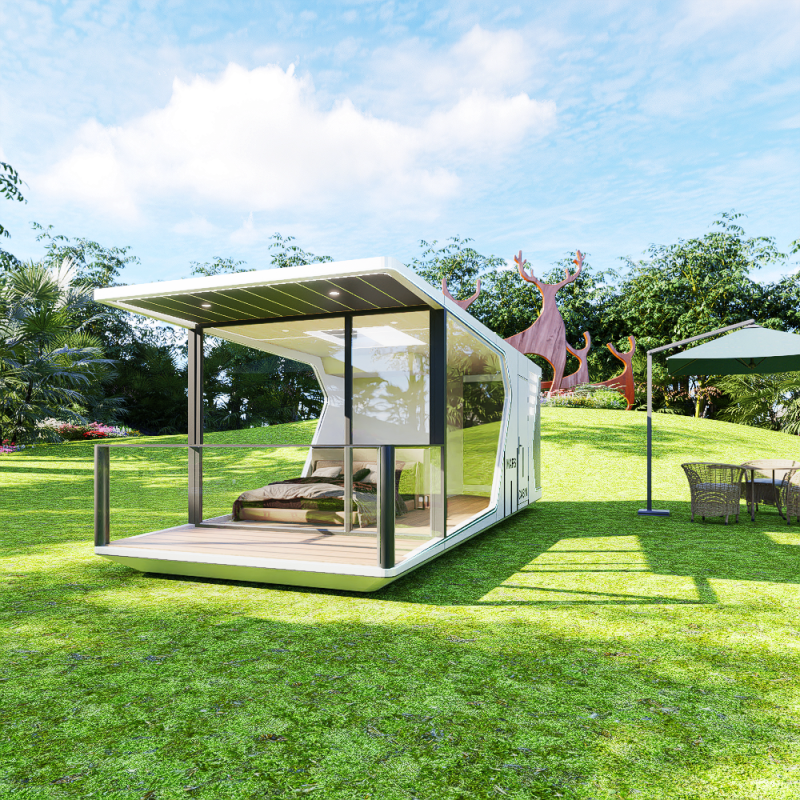 Mobile Home Factory - 18-38㎡ Steel Capsule Pod Waterproof