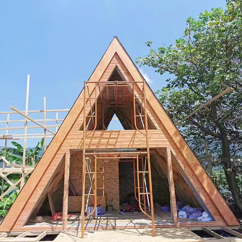 Cabin House Supplier - Cheap A Frame Mini Modular Cabin