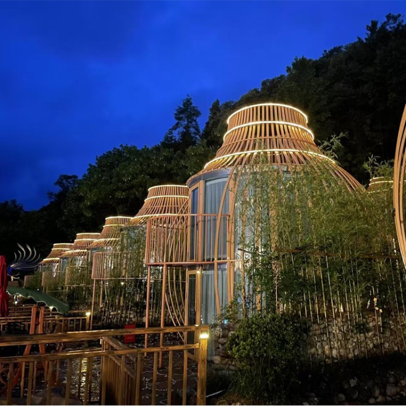 Resort House Supplier - Fast Install Bird Nest Shaped Prefab