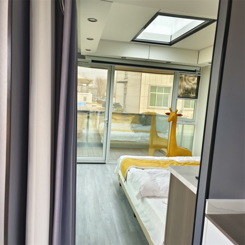 Capsule Hotel Supplier - 38sqm Prefab Double Storey Pod Villa