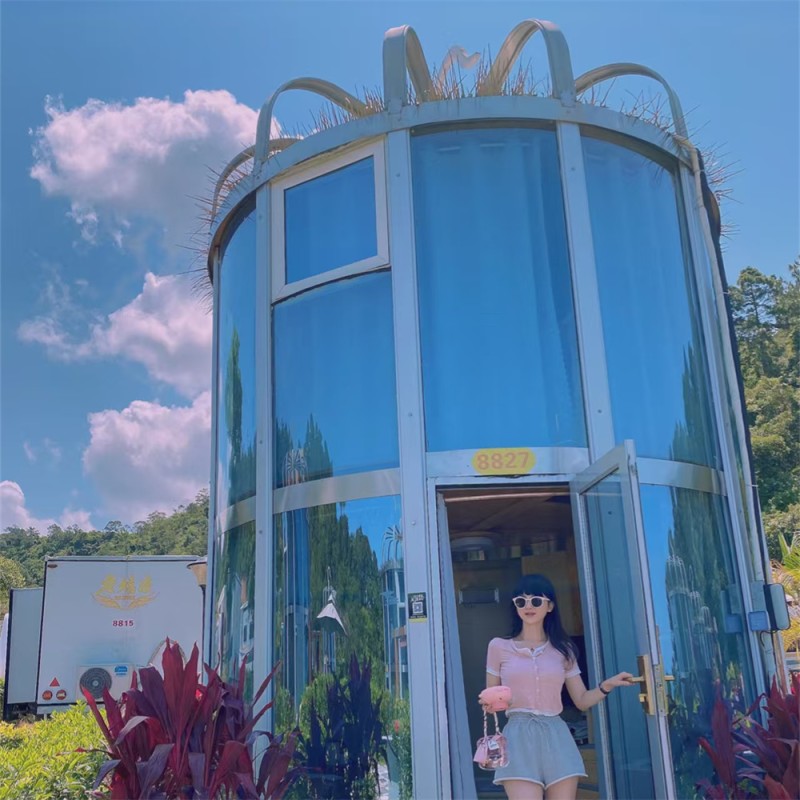 Vacation House Factory - New Economic Birdcage Style Prefab