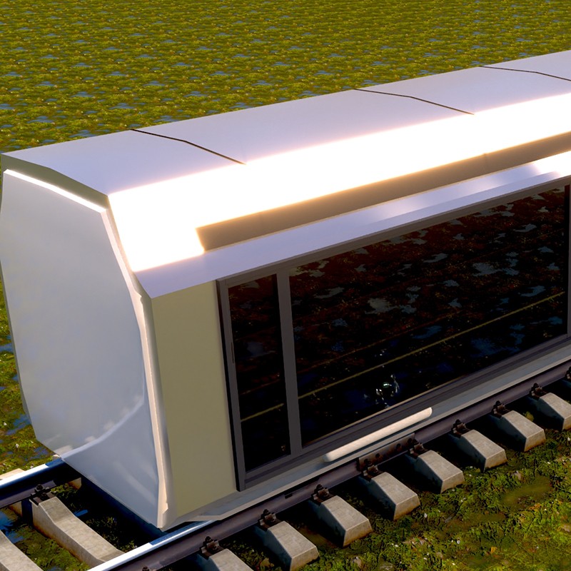 Mobile Home Factory - Low Price Creative Portable Railway
