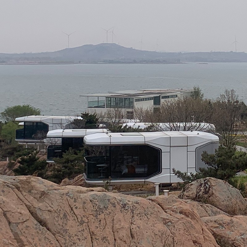 Resort House Manufacturer - Luxury Floating Hotel Modular Villa