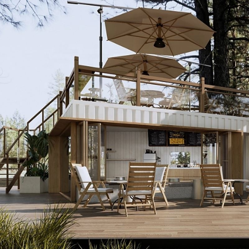 Expandable Cafe Supplier - Trendy Eco Friendly Terrace