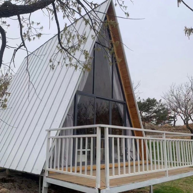 Modular Home Manufacturer - Detachable Prefab Triangle Cottage