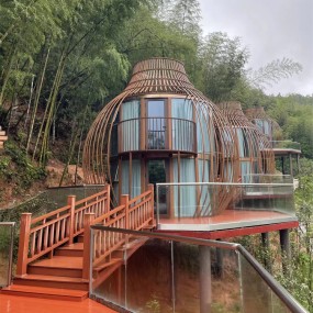 Modular Home Factory - Unique Luxury Bird Nest 2 Storey