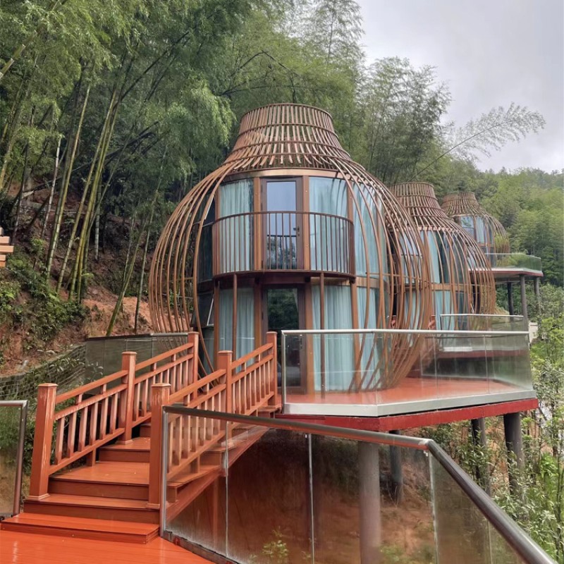 Modular Home Factory - Unique Luxury Bird Nest 2 Storey